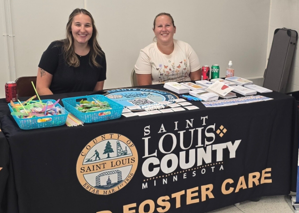 Foster Care Licensors table event