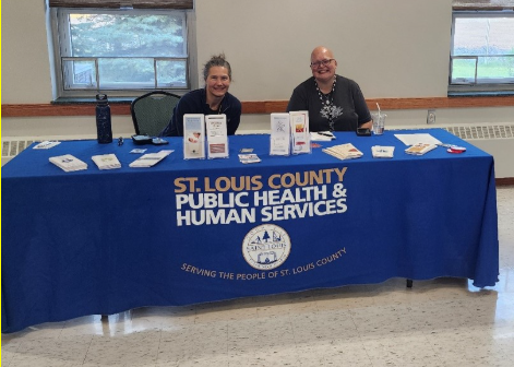 Parent Support Outreach table event